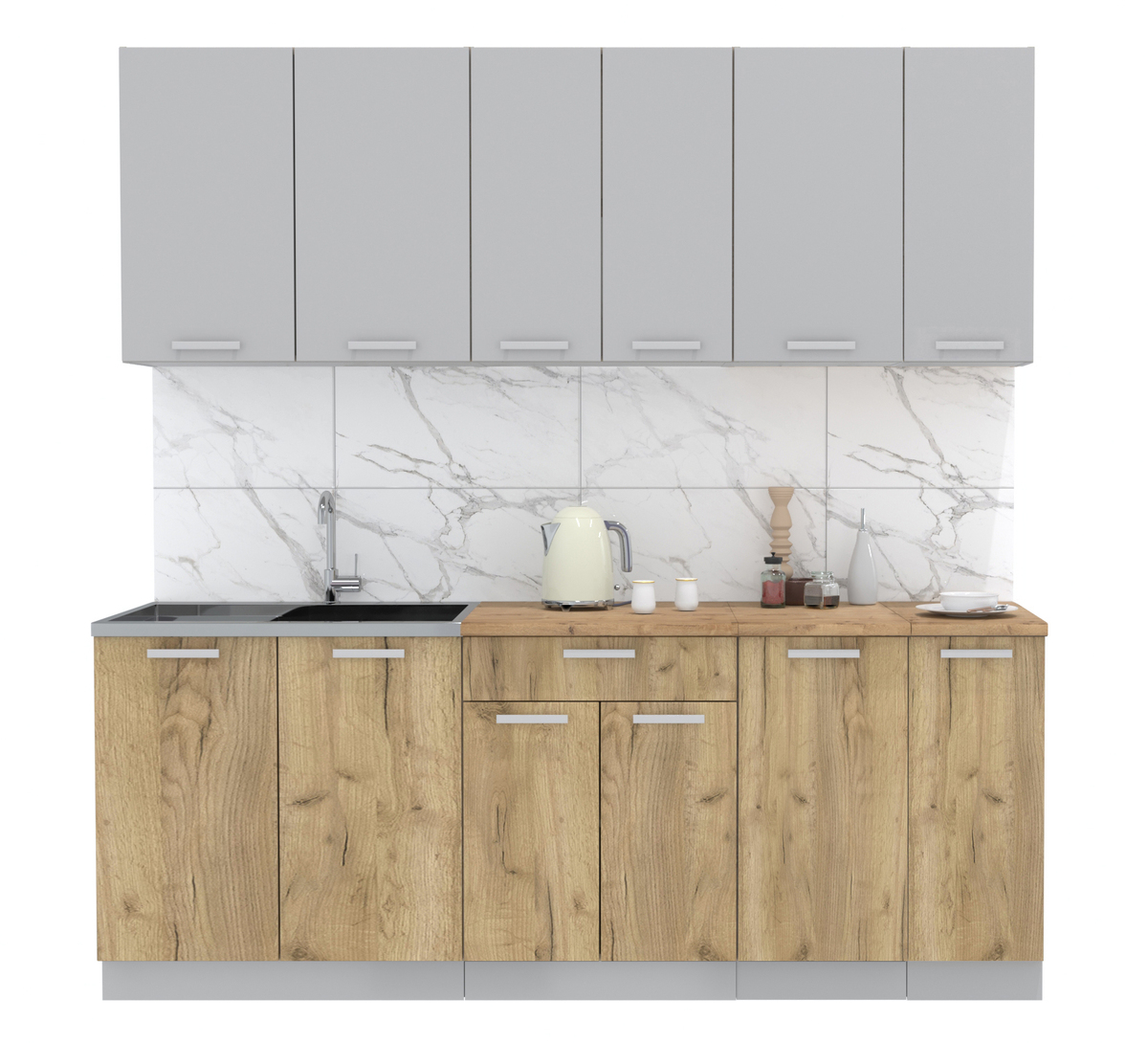 2,1 Лайт Дуб золотой+Серебро