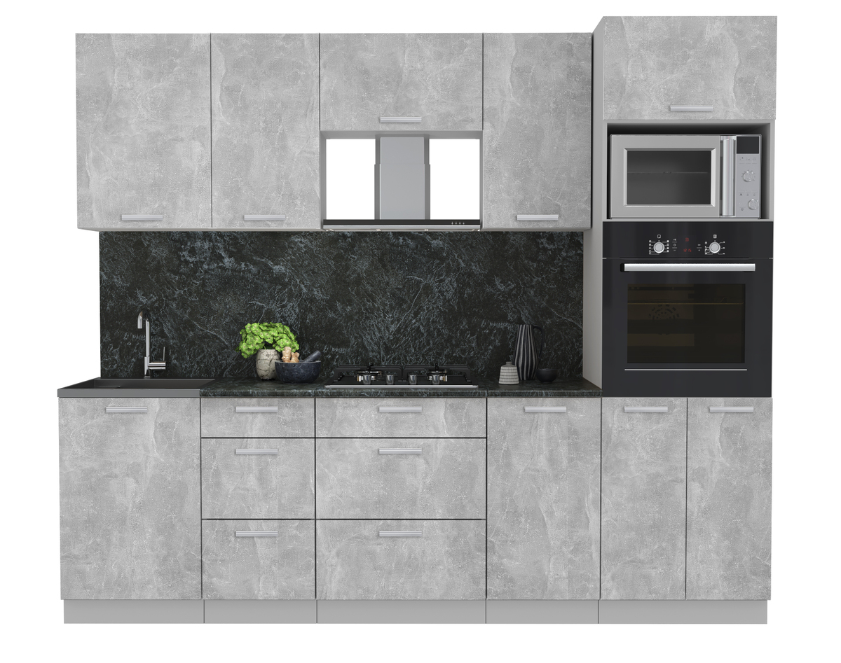 Лайт2,5 бетон+бетон на белом