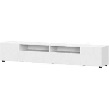 Тумба под телевизор Токио Белый текстурный